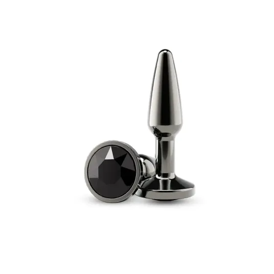 Анальна пробка NS Novelties Rear Assets - Tapered - Small - Gunmetal - Black Львів