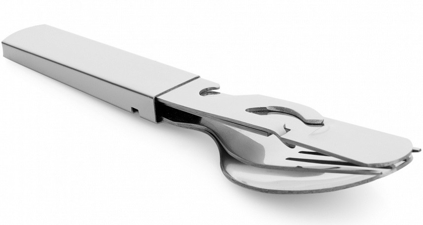 Туристичний Набір Столових приладів 4 предмети M-Tac "Essential Large" (HWCJ001S) Нержавіюча сталь Нововолинськ - фото 4