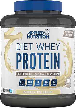 Протеїн Applied Nutrition Diet Whey High Protein Powder (1.8kg - 72 Servings) (Vanilla Ice Cream) Луцьк
