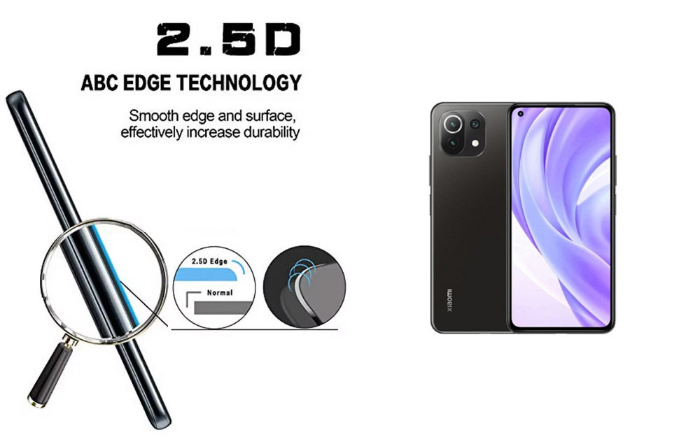 Захисне скло ArmorGlass для Xiaomi Mi 11 Lite – стійке до подряпин та ударів Київ - фото 2