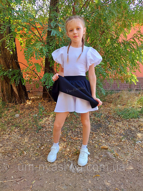 Спідниця-шорти синя152 Кривий Ріг - фото 8