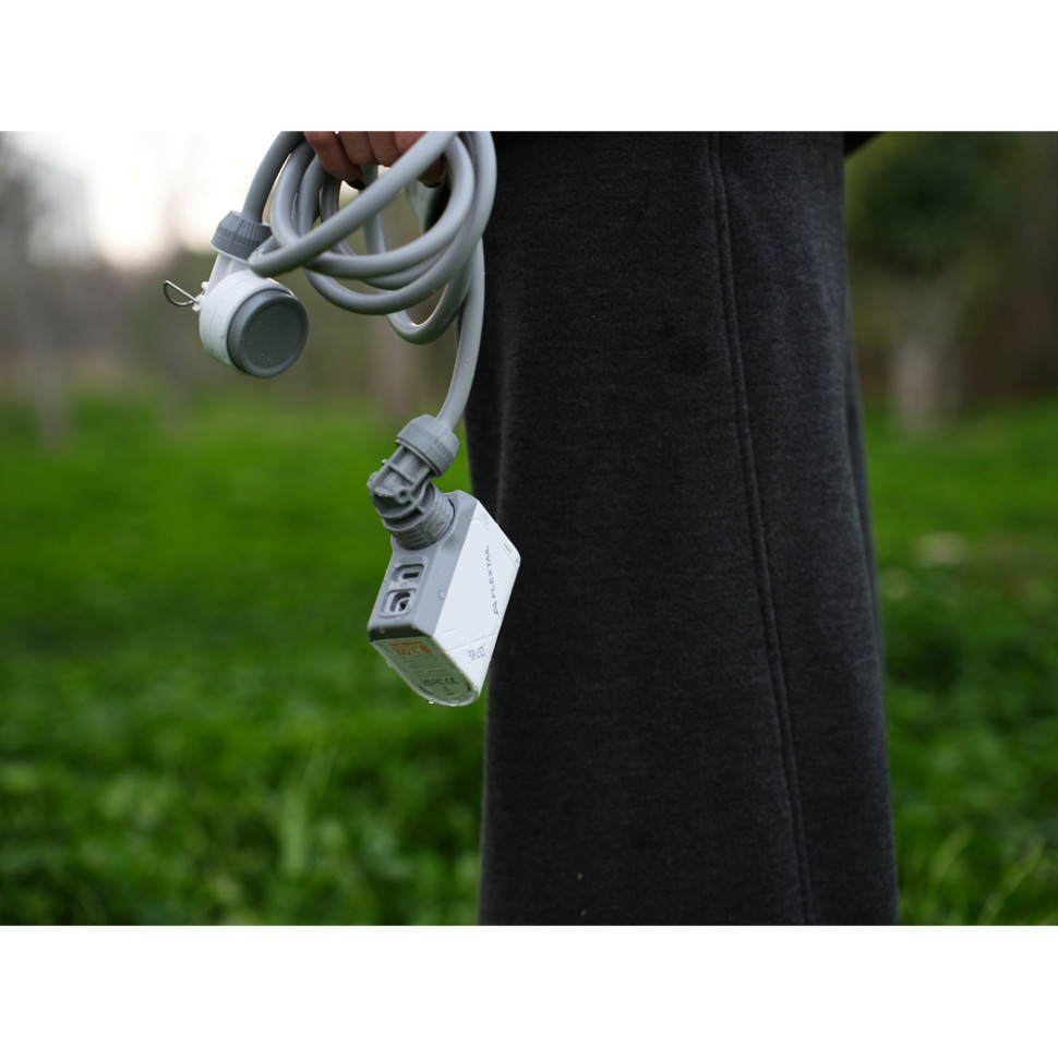 Душ портативний з насосом на акумуляторі Flextail Tiny Shower, білий Київ - фото 10