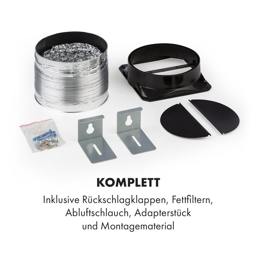 Вытяжка с плоским экраном Mariana 90, вытяжка 500 м³/ч, светодиодная, белая, 90 см (Германия, читать описание) Ровно - изображение 8