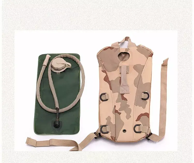 Тактическая питьевая система гидратор KMS (гидропак + рюкзак) Песочный камуфляж Киев - изображение 5