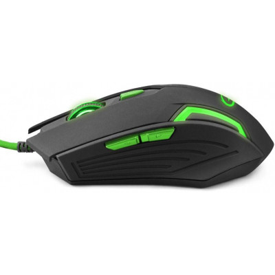 Мышка Esperanza MX205 Fighter green (EGM205G) Винница - изображение 2