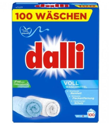 Пральний порошок Dalli Vollwaschmittel 6 кг 100 циклів прання Львів