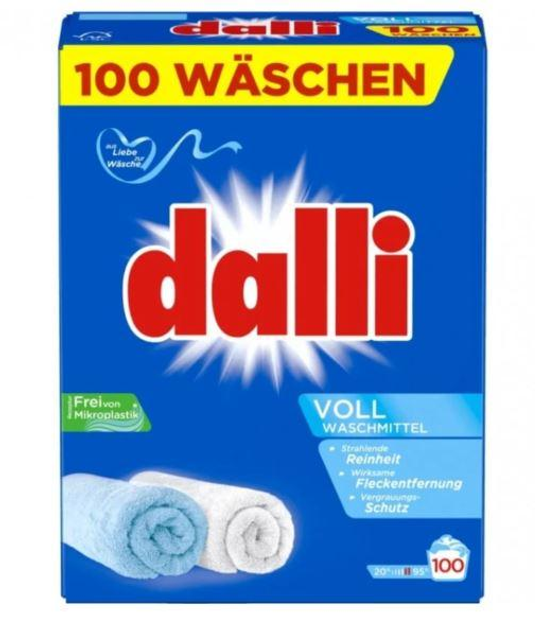 Стиральный порошок Dalli Vollwaschmittel 6 кг 100 циклов стирки Львов - изображение 1