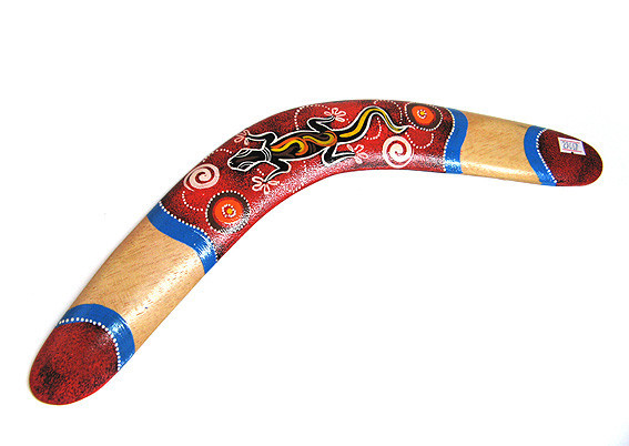 Бумеранг из дерева красный Киев - изображение 1