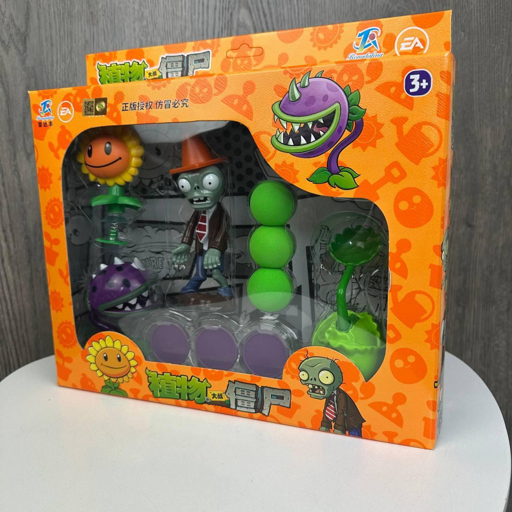 Дитячий набір фігурок Рослини проти Зомбі Фігурки Plants vs Zombies у коробці Соняшник ( 20940 ) Харьков - изображение 6
