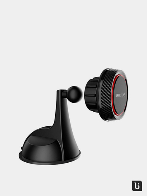Тримач для мобільного BOROFONE BH14 Journey series in-car phone holder with suction cup for center Київ - фото 1