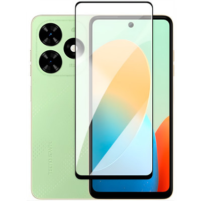 Стекло защитное BeCover Tecno Spark Go 2024 (BG6) Black (710484) Винница - изображение 2