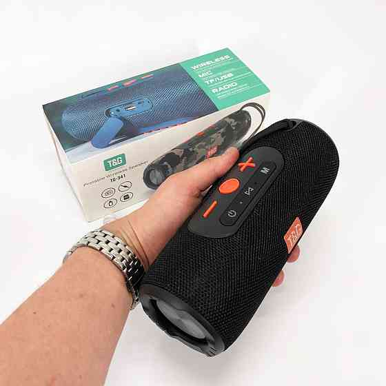 Bluetooth стерео колонка з радіо TG341, Переносна колонка для вулиці, EX-515 Переносні колонки Київ