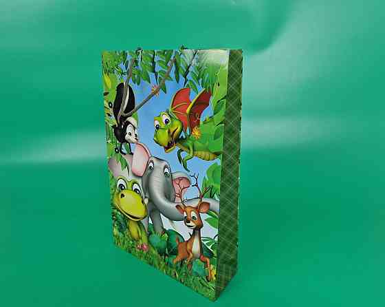 Великий паперовий пакет вертикальний 25/37/8 (артBV-196) (12 шт.) Харків