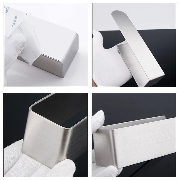 Тримач для рушників Navin 230 мм, нержавіючий Киев - изображение 4