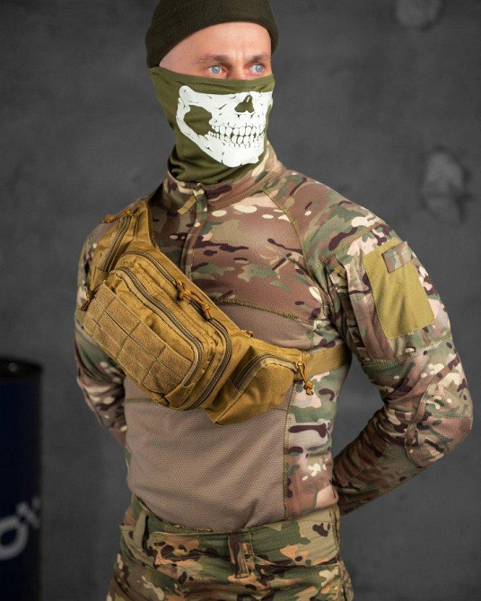 Тактична сумка на пояс MILITARY RANGERS кайот ВТ7592 Одеса - фото 2