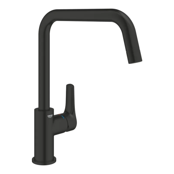 Одноважільний змішувач для мийки Grohe Eurosmart (305672430) ( 17671 ) ( 14465 ) Харків