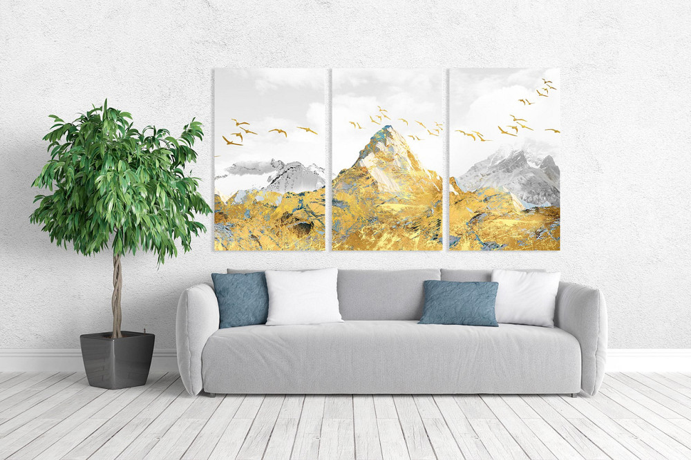 Модульная картина в гостиную / спальню   Природа     ART-173_3A 70х130 см Киев - изображение 2