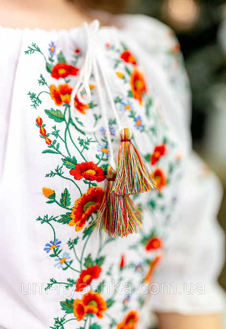 Дитяча вишиванка з маками "Макове поле" Кривий Ріг - фото 2