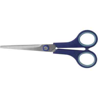 Ножницы Buromax 170 мм, rubber inserts (BM.4504) Винница