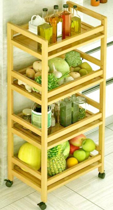 Етажерка на колесах "Хенс 4" каррі Миколаїв - фото 1