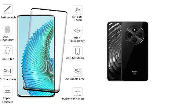 Защитное стекло HyperGlass Pro для Xiaomi Redmi A4 5G – максимальная чувствительность и защита Киев