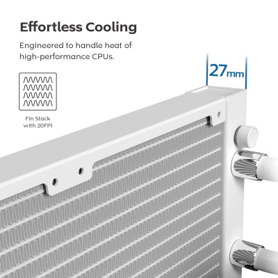 Система рідинного охолодження MONTECH HYPER FLOW SILENT 240 (B) Вінниця - фото 3