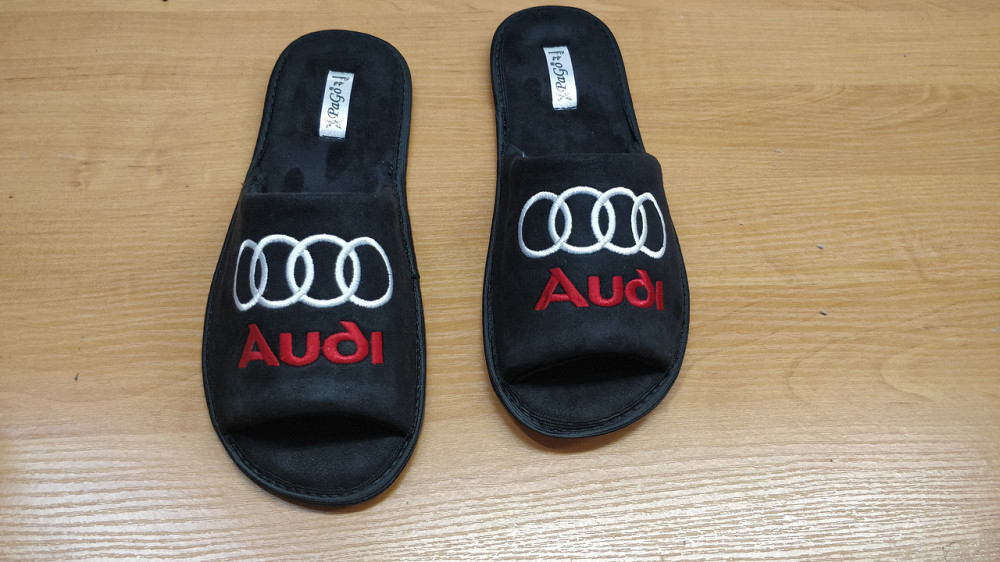 Домашние тапочки с логотипом, логотип на тапочках, вышивка на тапочках Одесса - изображение 15