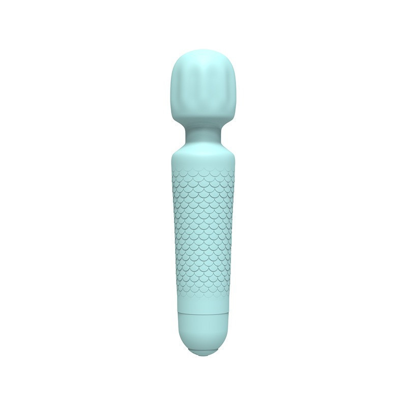 Міні-вібратор мікрофон Every Night Toys Sharon бірюзовий, 10 режимів вібрації Sex Aura Київ - фото 2
