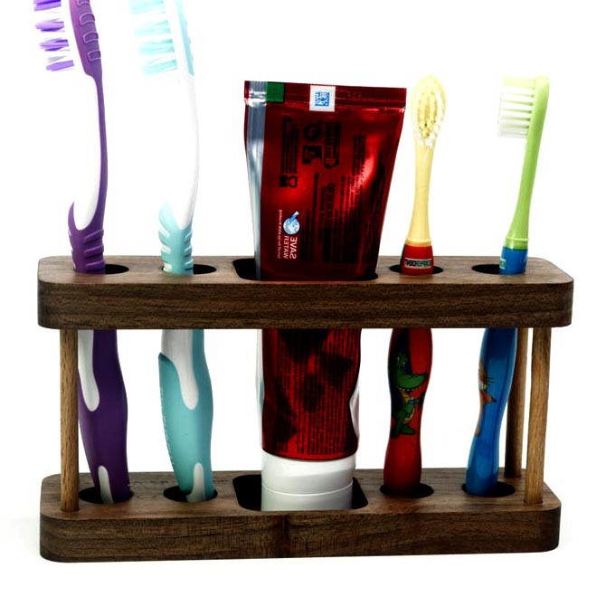 Органайзер для зубних щіток "Кансера" капучино Миколаїв - фото 1