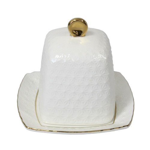 Лимонниця квадратна 10,2см порцеляна білий 607110-А Interos Житомир - фото 1