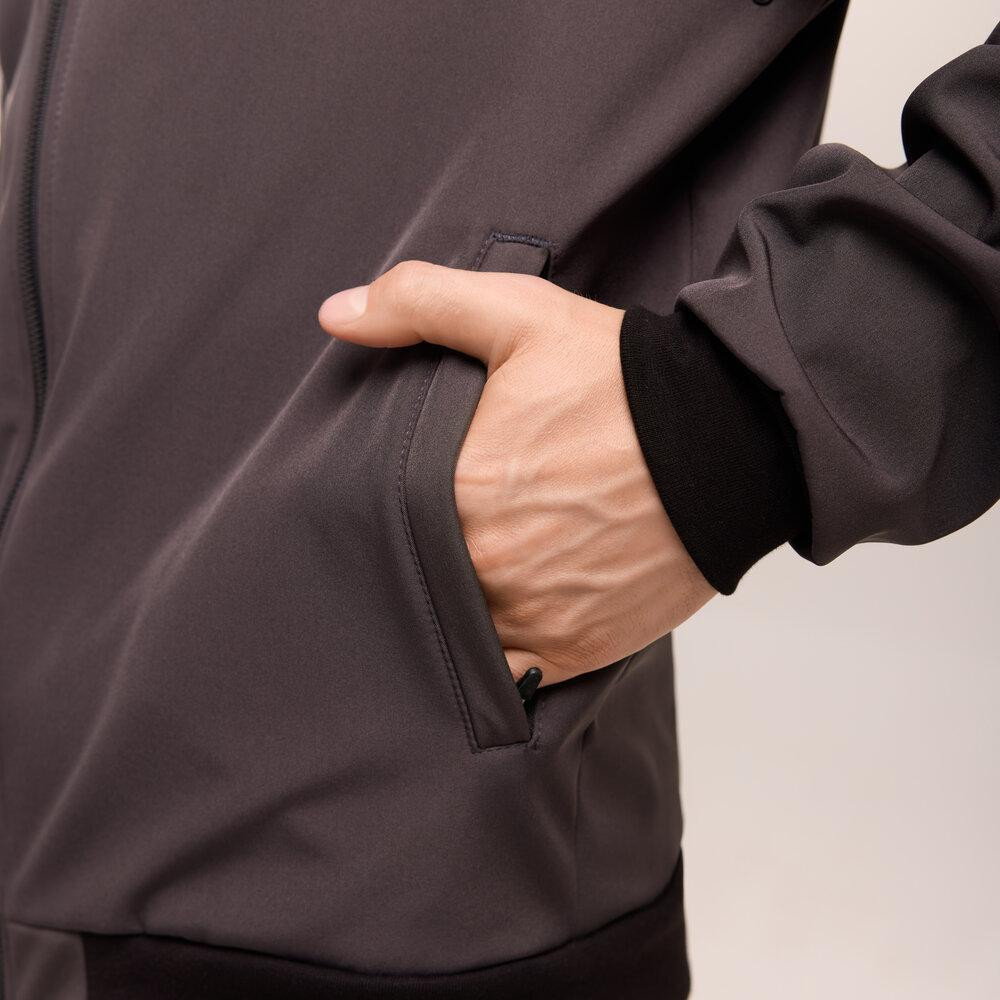 Бомбер Pobedov Thunder Темно-сірий XL OWbb3 167XLdge Київ - фото 7