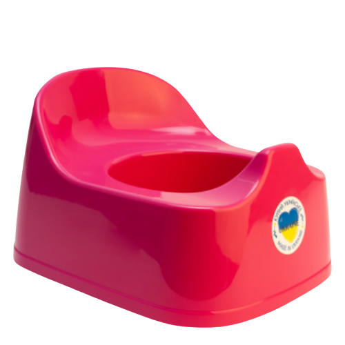 Горщик дитячий Малятко темно-рожевий Алеана Житомир - изображение 1