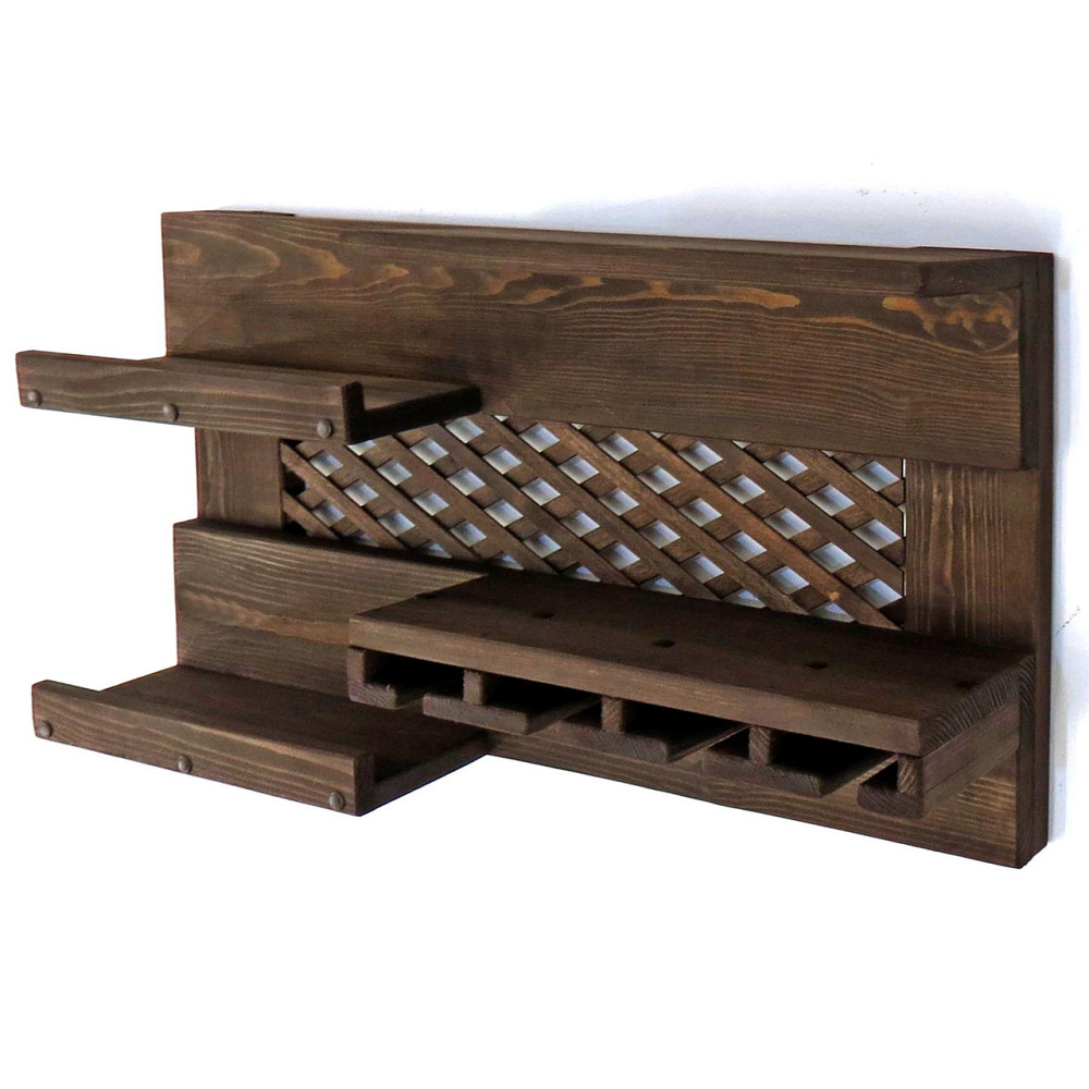 Настінна винна полиця "Тояма" робуста Миколаїв - фото 1