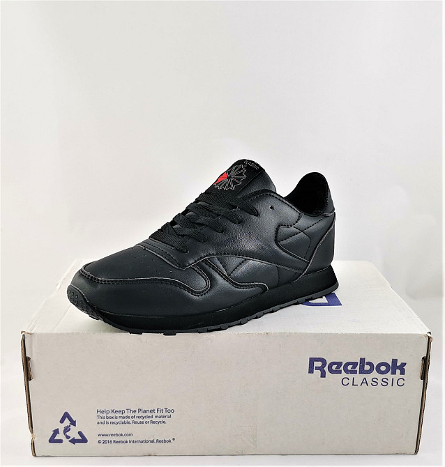 Кроссовки Reebok Classic Черные Рибок Мужские (размеры: 45) Видео Обзор Днепр - изображение 10