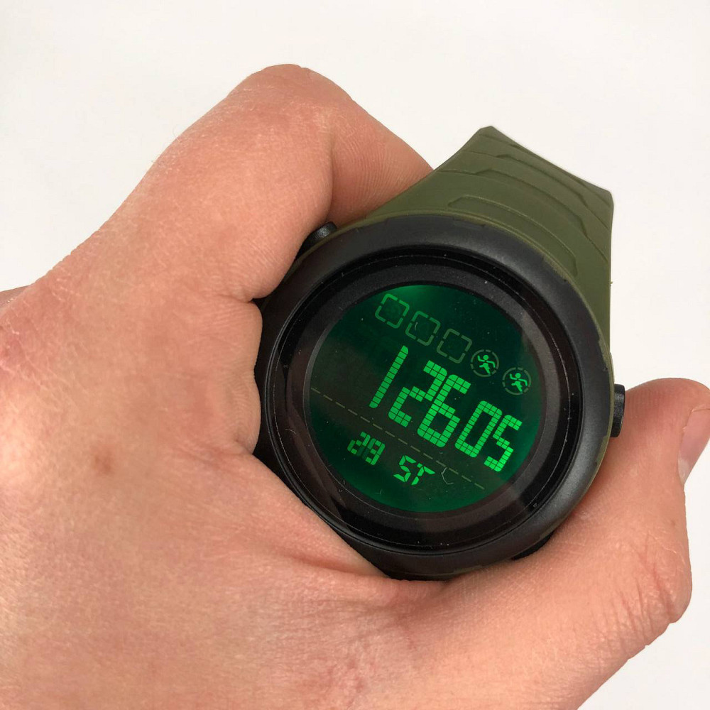 Годинники спортивні SKMEI 1674AGBK, Простий електронний годинник UA-335 наручний чоловічий Київ - фото 10