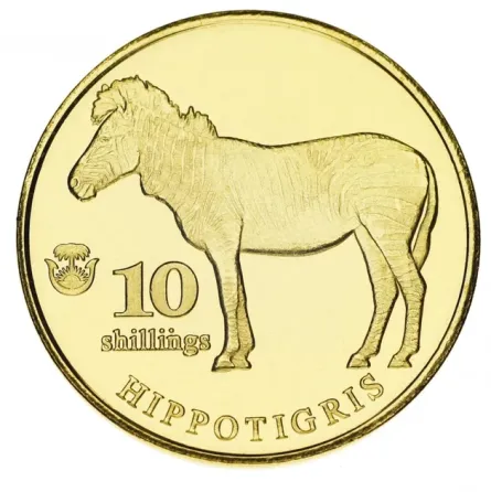 Біафра 10 1923ів 2020 UNC Зебра Полтава