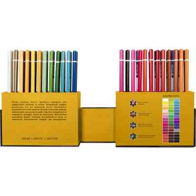 Карандаши цветные Muse Трехгранные 48 цветов (102M-48) Винница