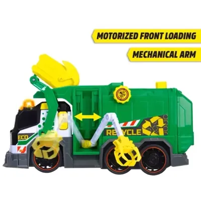 Спецтехника Dickie Toys Мусоровоз с контейнером, со звук. и светл. эффектами, 41 см (3307001) Винница - изображение 5