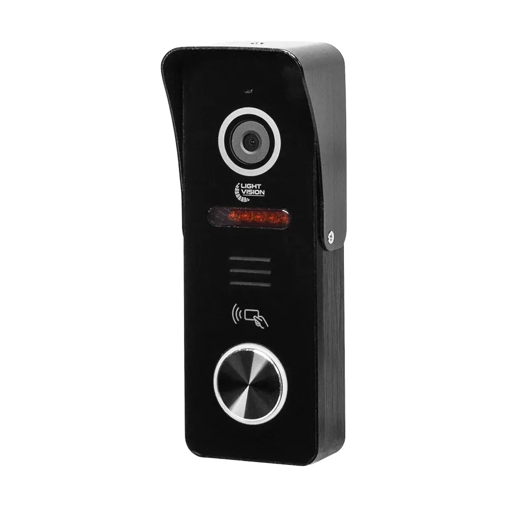 Відеопанель Light Vision RIO FHD(RF) Black зі зчитувачем Mifare (82-00218) Київ - фото 4