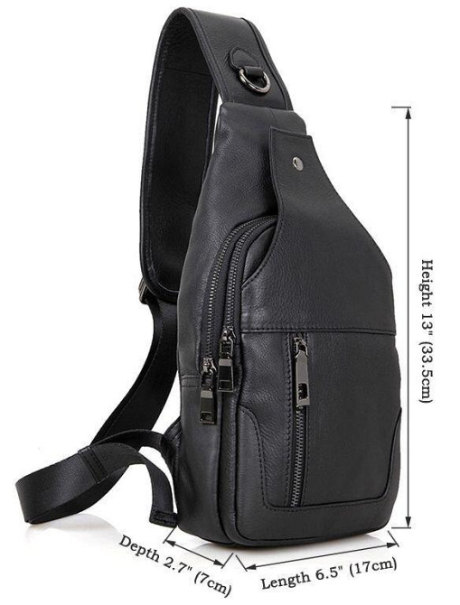 Сумка мужская Vintage 14414 Черная Киев - изображение 7