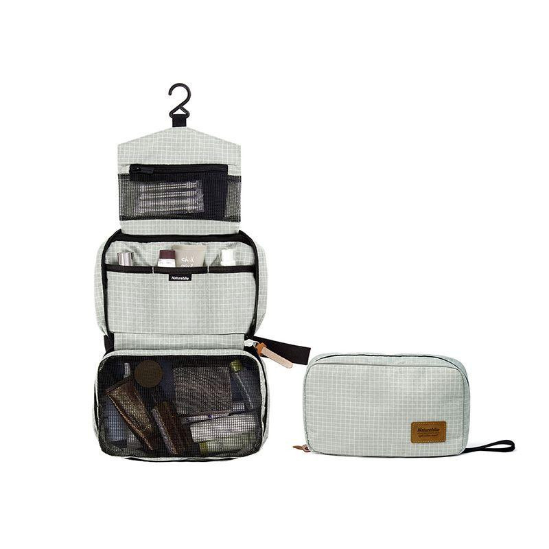 Косметичка Naturehike NH20SN010, размер S, светло-серая Ровно - изображение 2