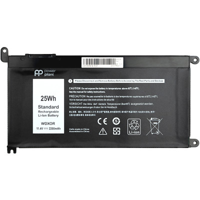 Акумулятор до ноутбука PowerPlant DELL Inspiron 17-5770 (T2JX4) 11.4V 3400mAh (NB441068) Вінниця - фото 1