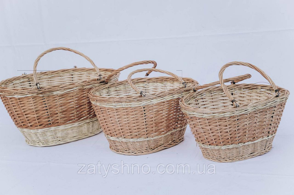 Корзина на Пасху маленькая | корзинка пасхальная | плетеная корзина на Пасху из лозы Киев - изображение 3