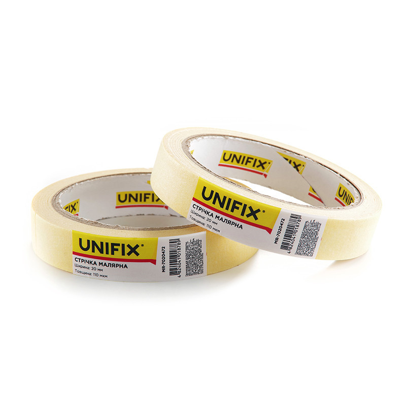 Лента клейкая малярная 20мм*40м MR-7020472 UNIFIX Рівне - фото 2