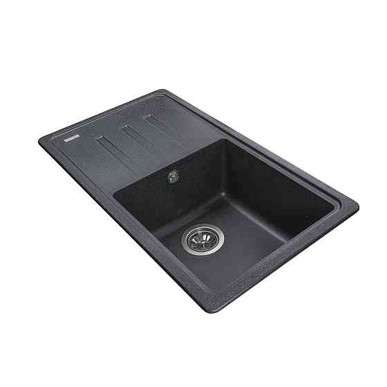 Гранітна мийка Globus Lux LUGANO графіт 780x435мм-А0001 (000008848) Київ