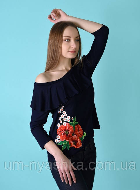 Блузка з вишивкою вишиванка "Натхненна" для жінок і дівчаток-підлітків Кривий Ріг - фото 2