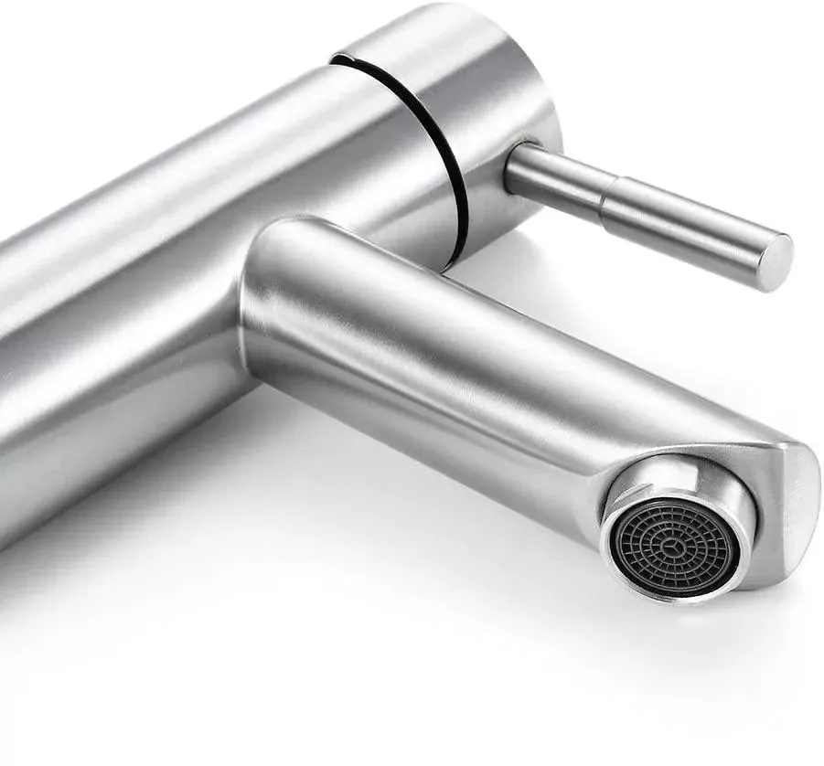 Смеситель для умывальника WEZER EKO1A-01 сатин Киев - изображение 3