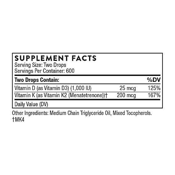 Vitamin D+K2 - 1oz Киев