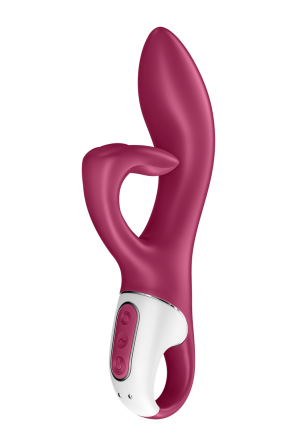 Гибкий двойной вибратор SATISFYER EMBRACE ME бордовый Sex Aura Киев
