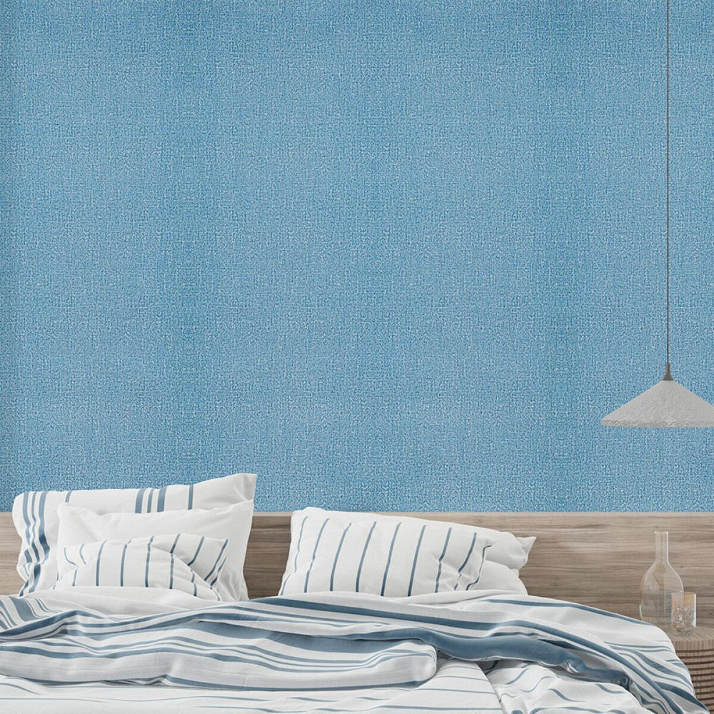 Самоклеючі шпалери 2800х500х1,5мм Блакитний з білим YM-03 BLUE WHITE SW-00001326 Київ - фото 6